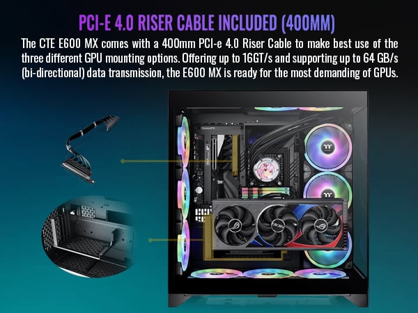 Thermaltake CTE E600 MX Mid Tower E-ATX Case